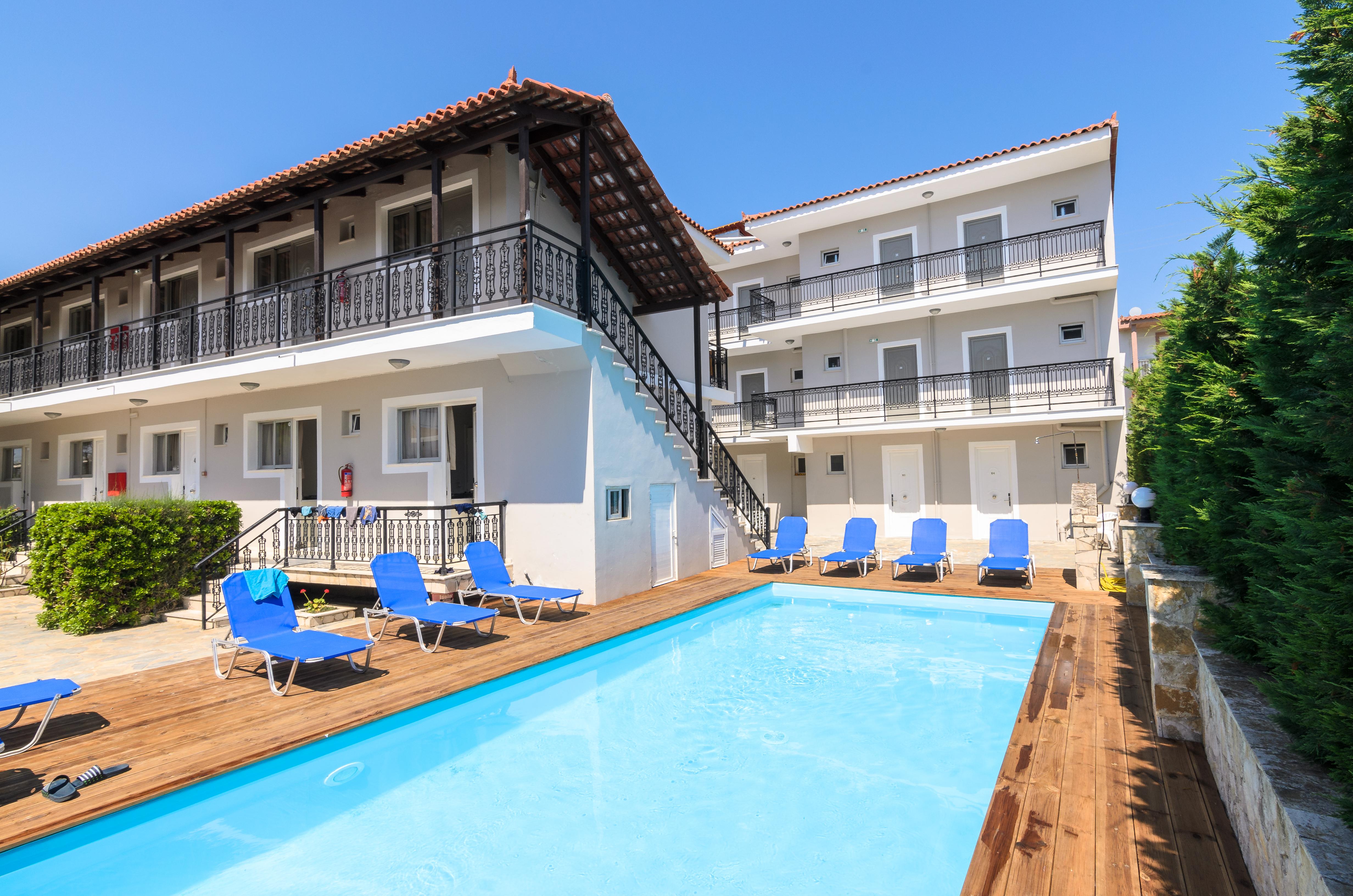 Karras Hotel Laganas Exterior foto